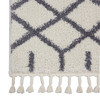 Nourison Moroccan Shag Mrs01 White Area Rugs