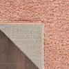 Nourison Malibu Shag Msg01 Blush Area Rugs