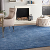 Nourison Nourison Essentials Nre01 Navy Blue Area Rugs