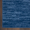 Nourison Nourison Essentials Nre01 Navy Blue Area Rugs