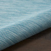 Nourison Positano Pos01 Aqua Area Rugs
