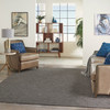 Nourison Positano Pos01 Charcoal Area Rugs