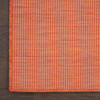 Nourison Positano Pos01 Terracotta Area Rugs