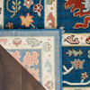 Nourison Parisa Psa03 Denim Area Rugs