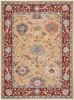 Nourison Parisa Psa07 Gold Brick Area Rugs