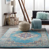Nourison Passion Psn03 Light Blue Area Rugs