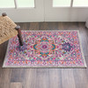 Nourison Passion Psn20 Light Grey/pink Area Rugs