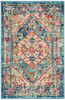 Nourison Passion Psn23 Ivory/light Blue Area Rugs