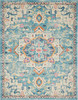 Nourison Passion Psn25 Ivory/light Blue Area Rugs