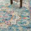 Nourison Passion Psn25 Ivory/light Blue Area Rugs