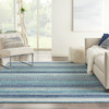 Nourison Passion Psn26 Navy Blue Area Rugs