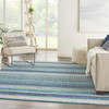 Nourison Passion Psn26 Navy Blue Area Rugs