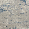 Nourison Rustic Textures Rus10 Ivory Blue Area Rugs