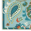 Waverly Sun N' Shade Snd73 Light Blue Area Rugs