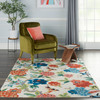 Waverly Sun N' Shade Snd82 Ivory/multi Area Rugs