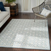 Nicole Curtis Nicolecurtis Series2 Sr201 Light Blue Area Rugs