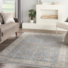 Nourison Starry Nights Stn08 Light Blue Area Rugs