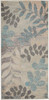 Nourison Tranquil Tra01 Ivory/light Blue Area Rugs