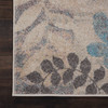 Nourison Tranquil Tra01 Ivory/light Blue Area Rugs