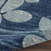 Nourison Tranquil Tra01 Navy/light Blue Area Rugs