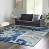 Nourison Tranquil Tra01 Navy/light Blue Area Rugs