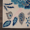Nourison Tranquil Tra02 Ivory/light Blue Area Rugs