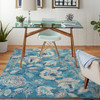 Nourison Tranquil Tra02 Turquoise Area Rugs