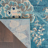 Nourison Tranquil Tra02 Turquoise Area Rugs