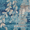 Nourison Tranquil Tra02 Turquoise Area Rugs