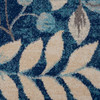 Nourison Tranquil Tra03 Navy Area Rugs