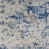 Nourison Tranquil Tra06 Ivory/light Blue Area Rugs