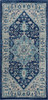 Nourison Tranquil Tra06 Ivory/navy Area Rugs