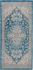 Nourison Tranquil Tra07 Ivory/turquoise Area Rugs
