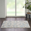 Nourison Tranquil Tra09 Ivory/turquoise Area Rugs