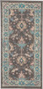 Nourison Tranquil Tra10 Grey/pink Area Rugs