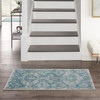 Nourison Tranquil Tra13 Lt.blue/ivory Area Rugs