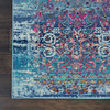 Nourison Vintage Kashan Vka02 Blue Area Rugs