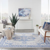 Nourison Whimsicle Whs03 Grey Blue Area Rugs