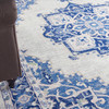 Nourison Whimsicle Whs03 Ivory Blue Area Rugs