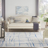Nourison Whimsicle Whs09 Ivory Blue Area Rugs