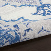 Nourison Whimsicle Whs14 Ivory Blue Area Rugs