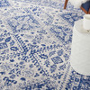 Nourison Whimsicle Whs15 Ivory Navy Area Rugs