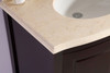Estella 32 - Brown Cabinet + Jerusalem Gold Countertop