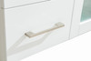 Nova 36 - White Cabinet + Ceramic Basin Countertop
