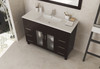 Nova 48 - Brown Cabinet + Ceramic Basin Countertop