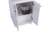 Odyssey - 24 - White Cabinet + White Carrara Marble Countertop