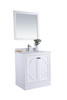 Odyssey - 30 - White Cabinet + White Carrara Marble Countertop