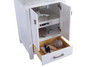 Wilson 24 - White Cabinet + White Quartz Countertop