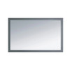 Fully Framed 48" Maple Grey Mirror