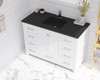 Viva Stone 48" Matte Black - Solid Surface Countertop